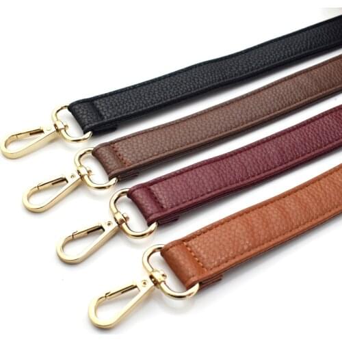 130*2.5CM Adjustable Long Women Men Lady PU Leather Bag Strap Belt Replacement Shoulder CrossBody Bag Band Accessories KZ0349