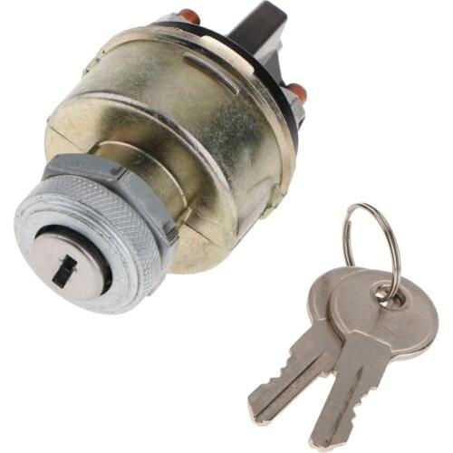 Universal Car Ignition Switch Starter 2 Keys 2 Position Hot Street Rat Rod