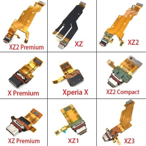 USB Charger Charging Dock Port Connector Flex Cable For Sony For Xperia X XZ XZ1 XZ2 Compact Premium XZ3