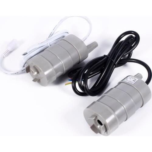 DC 12V Vertical Submersible Water Pump Mini Electric 5M 1000L/H for Solar Aquarium Fish Pond Submersible DC Brush