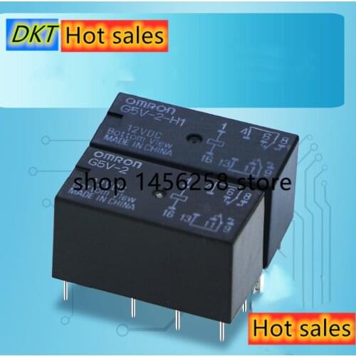 12V Relais G5V-2-12VDC 2A Signal Relais 8PIN für Omron Relais