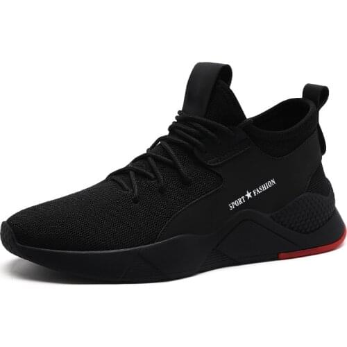 2021 New Autumn Men Outdoor Fashion Mesn Casual Shoes Mens Light Hard-wearing Breathable Shoes Mens Black Shoes Big Size 39-46
