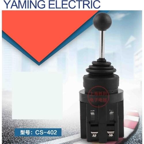 P214 4 Position 4NO SPST Monolever Joystick Cross Button Switches 30mm Momentary Type CS-402/Self-locking CS-4022
