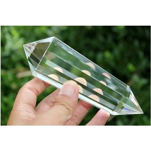 A+++ 13 sided VOGEL Style Clear QUARTZ CRYSTAL DT Wand POINT Healing 0.95lb