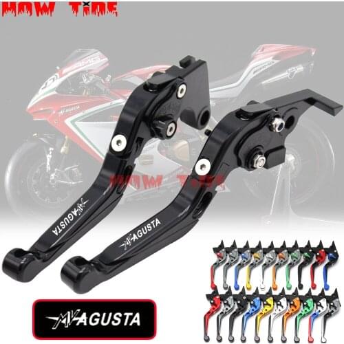 For MV Agusta F4RR 2011-2018 2012 2013 2014 2015 2016 2017 Motorcycle Aluminum Adjustable Folding Extendable Brake Clutch Lever