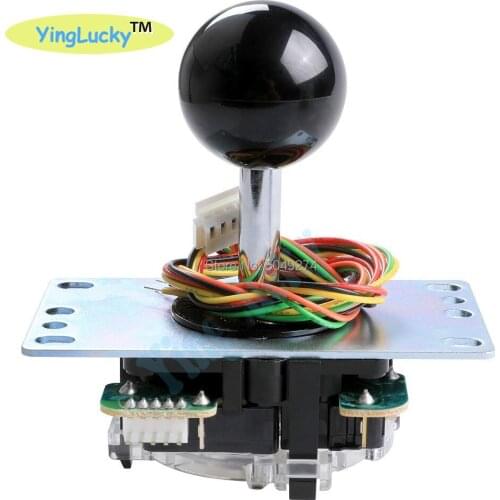 2pcs of Official original Sanwa JLF-TP-8YT joystick with 5-Pin Wiring Harness for Arcade Game Machine accessories/Cabinet Parts