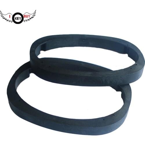 2PCs 6*9 Inch Car Speakers Spacer with Refitting Kit Audio Mat Plates Bracket Holder Installation Pad Widening Thickened