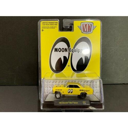 M2 machines 1:64 1967 Chevrolets Nova Gasser Collection Metal Die-cast Simulation Model Cars Toys