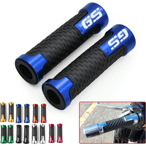 Motorcycle Hand Grips CNC Throttle Handlebar Soft Rubber Grip For BMW R1200GS R1250GS R 1200GS R1250 GS R 1200 GS LC ADV