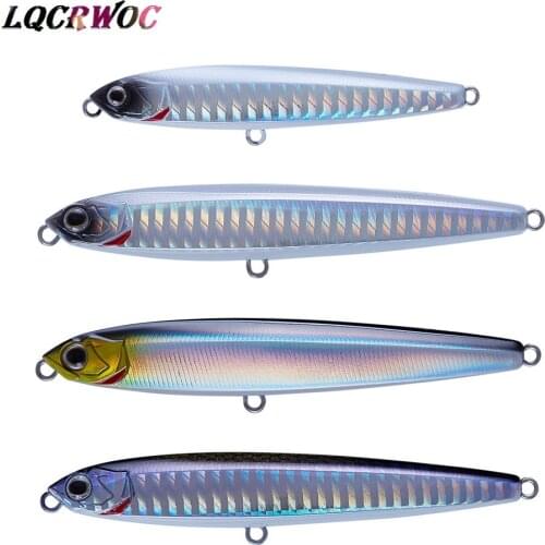NEW Pencil lure 10g14g18g24g 75mm 95mm minnow fishing lures hard bait high quality vibrating light jigging japan fishing tackle