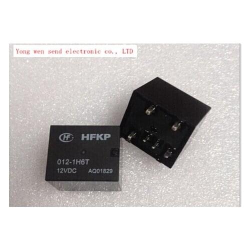 NEW auto car 12V relay HFKP-012-1H6T HFKP 012-1H6T 12VDC DC12V 12V 6pin