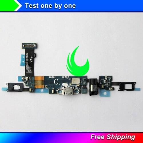 Original C7 USB Charging Port Connector Dock Flex Cable Headphone Audio Jack Replacement For Samsung Galaxy C7 C7000
