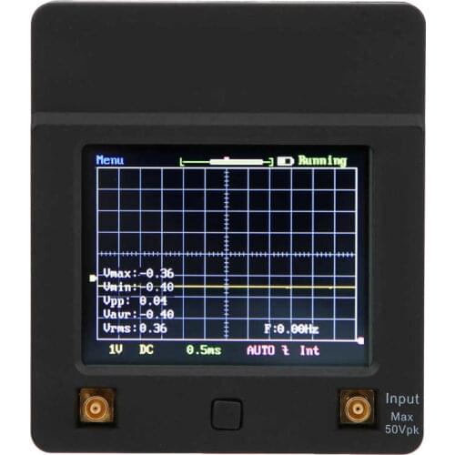 DSO112A Mini Pocket Oscilloscope 2MHz Analog Bandwidth 5Msps Sampling Rate Full-Screen Touching Portable Digital Oscilloscope