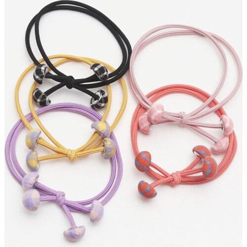 10Pcs Girls Trendy Elastic Hair Rubber Bands Children Ponytail Hair Holder Kids Hair Gum /Tie Accessories Birthday Gift