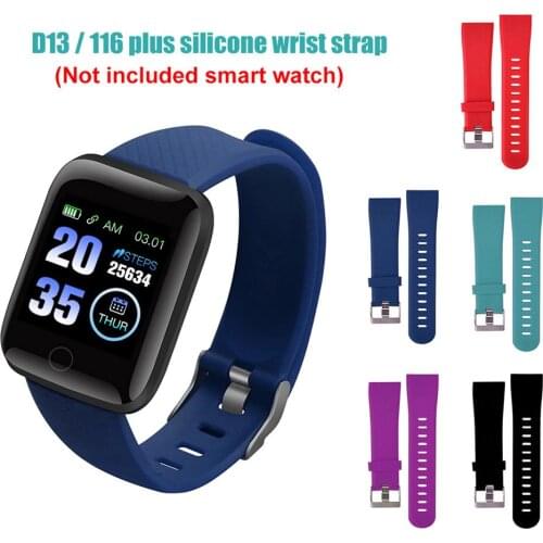 Replacement Silicone Soft Watchband Wrist Strap for 16 Plus/D13 Smart Watch