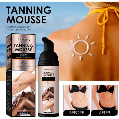 Body Self Tanners Cream Tanning Mousse Medium Solarium Cream Bronzer Face Body Nourishing Skin Self Tanner Body Cream Lotion