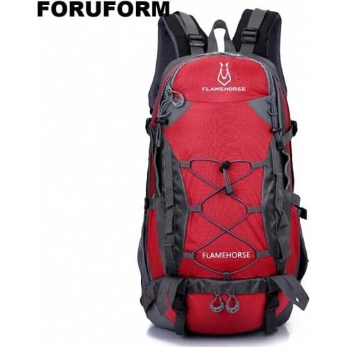 Waterproof Climbing Backpack Rucksack 50L Outdoor Sports Bag Travel Backpack Camping Hiking Backpack Women Bag For Men LI-2726