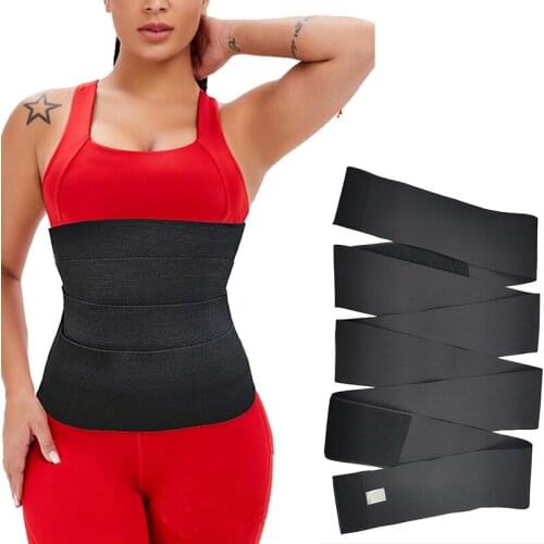 Snatch Me Up Bandage Wrap Waist Trainer Shaperwear Belt Women Slimming Tummy Belt Corset Top Stretch Bands Cincher Body Shaper