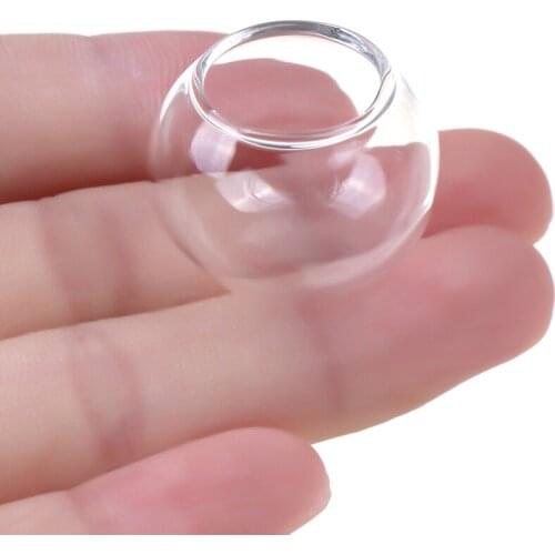 1pc Dollhouse Miniature Glass Fish Tank Transparent Aquarium Dollhouse Home Ornaments Kids Toys Doll Toy Gift Pretend Play toys