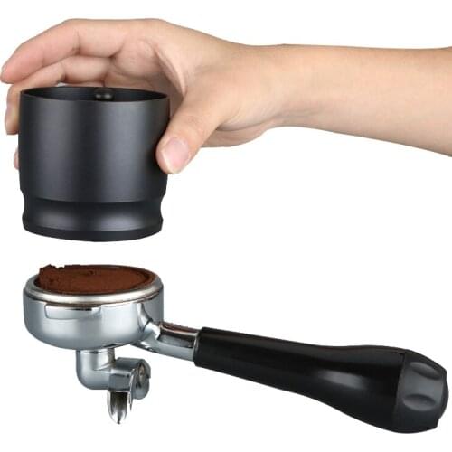 Aluminum Intelligent Dosing Ring Brewing Bowl Coffee Powder For Espresso Barista Funnel Portafilter For 58MM Coffee Tamper