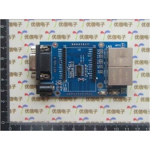 Free Shipping!!! electronic uart-WIFI module, serial WIFI, SCM WIFI, HLK-RM04 simplified test board
