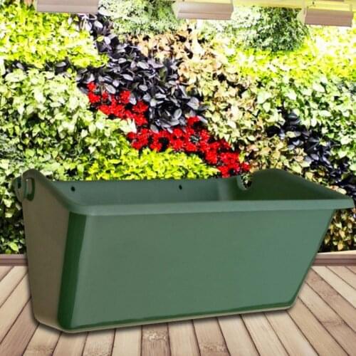 Wall Hanging Vertical Flower Pot Planter Succulent Plants Bonsai Vase Home Garden Decoration