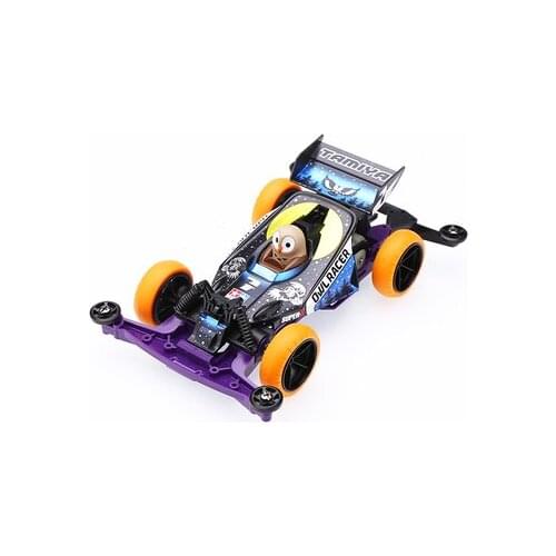 Original Tamiya Mini 4WD Four-wheel Drive Model Car SUPER 2 Chassis Animal-Car Owl 18088 Racing-car 4-wheel Drive
