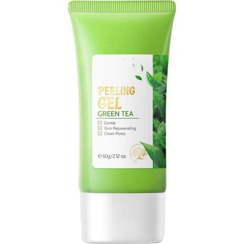 60g Gentle for Face Body Peeling Gel Exfoliator Moisturize Reduce Clogged Pores Remove Dead Skin Face Care Exfoliators Cream