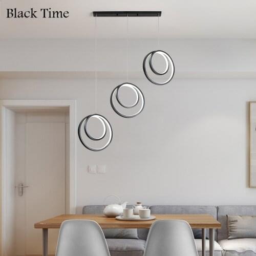 Simplicity LED Chandelier Home Indoor Suspension Chandelier Lamp for Living Room Bedroom Dining Room Kitchen Decorative Lighting