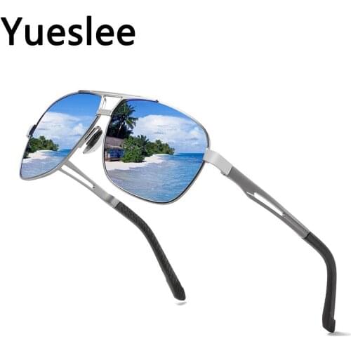 49633 Metal Pilot Polarized Luxury Sunglasses Men Women Fashion Shades Uv400 Vintage Glasses Men Sunglasses