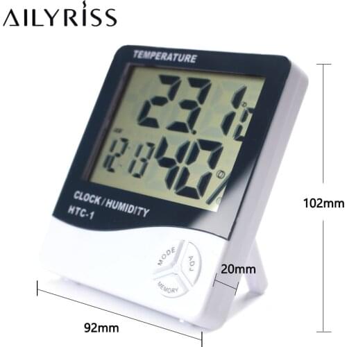 Indoor Eyelash Extension Temperature Humidity Timer Makeup Tools Eyelash Glue Thermometer Individual Eye Lash Grafting Fake Lash
