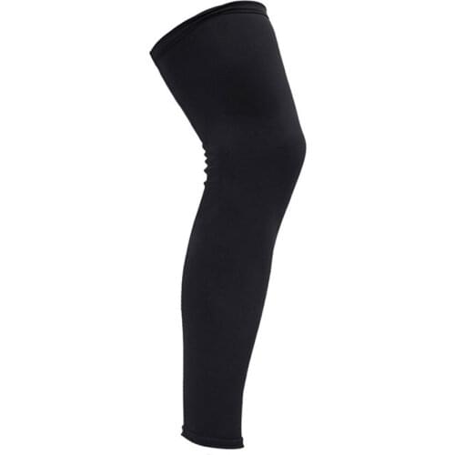 1~2Pcs Cycling Lengthen Leg Warmers Compression Knee Pad Protector Leg Sleeves Outdoor Sports Safety Basketball Running Leggings