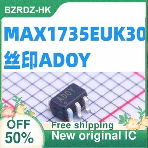 2-10PCS/lot MAX1735EUK30 MAX1735EUK30+T Linear Regulator IC MAXIM Chip Screen-printed ADOY SOT-23-5