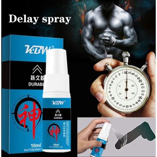 10ML Sex Delay Spray for Men Male External Use Anti Premature Ejaculation Prolong 60 Minutes Penis Enlargment Pills