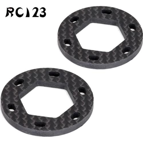 1:8 2Pcs Carbon Fiber DUAL Fiberglass Brake Disk 19x35x3mm #87055 For RC CAR HPI RTR Savage X XL 2.4GHz 4.6 5.9 NEW ENRON