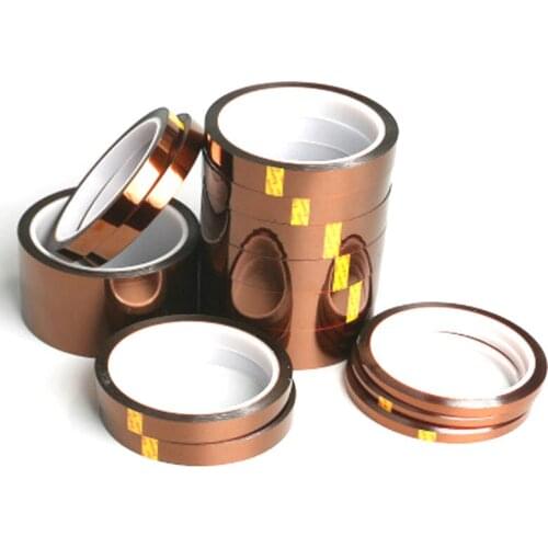 3mm-200mm 33M Adhesive Tape High Temperature Heat Resistant Polyimide Thermal Insulation Tape for BGA PCB SMT Repair Tool