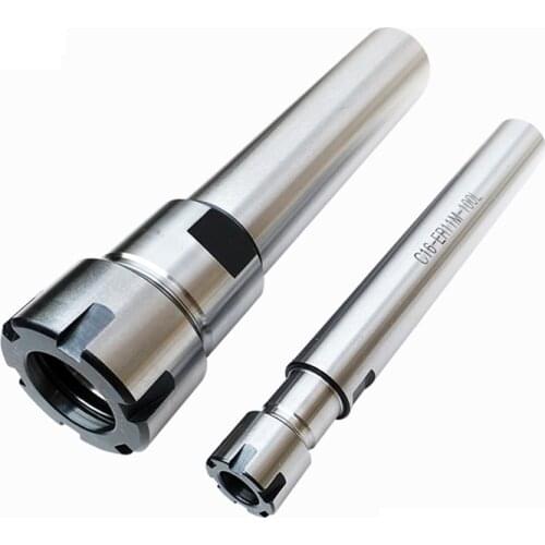 C8 R8 ER11 C10 c12 c16 c20 ER chuck 100 150L Deep Processing Straight Shank Extension Rod Collet Chuck for CNC Milling