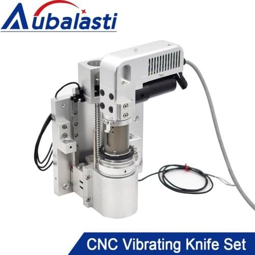 Aubalasti CNC Leather Vibrating Knife + Knife Seat + Knife Head Holder + Controller