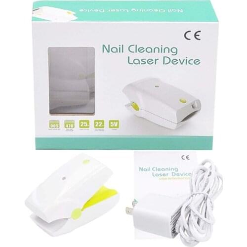 Nail Fungal Laser Treatment Nail Renewal Onychomycosis Portable Mini Toe Finger Nail Fungus Cleaning Machine