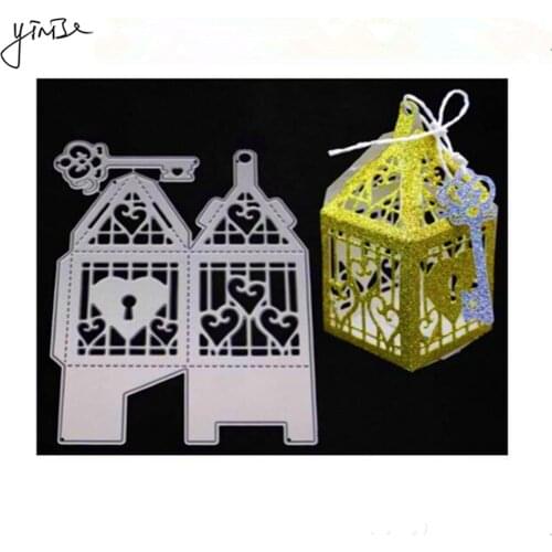 Love Key Box SCRAPBOOK Metal Cutting Dies For Scrapbooking Stencils DIY Album Cards Decoration Embossing Folder Craft Die Cuts