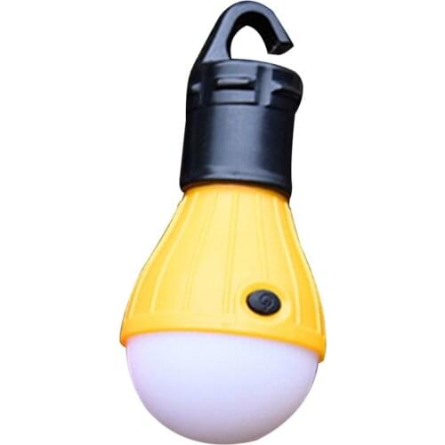 Mini Portable Lantern Tent Light Lamp LED Emergency Lamp Waterproof Hanging Hook Flashlight For Outdoor Camping