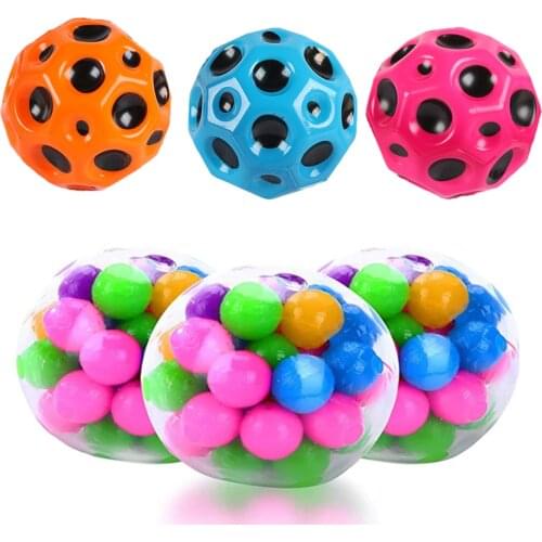 2021 New Anxiety Relief DNA Stress Ball Series TPR Soft Glue Vent Children Adult Fidget Sensory Toys for Autism Bad Habits