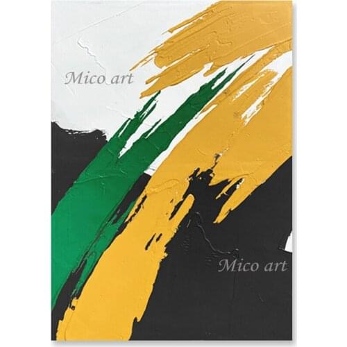 New Design Abstract Acrylic Texture Oil Painting 100% Hand-painted Unframed Wall Decor Canvas Art For Living Room Decoration