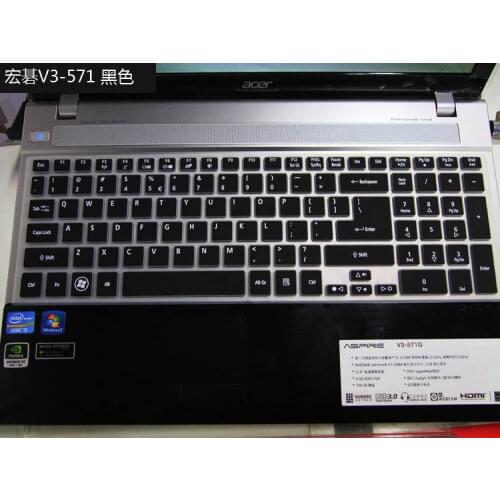 For Acer Timeline 5830 5830T Aspire Ethos 5951G 8951G 5755 V3-571G V3-551G V3-771G NEW Silicone Keyboard Skin Cover Protector