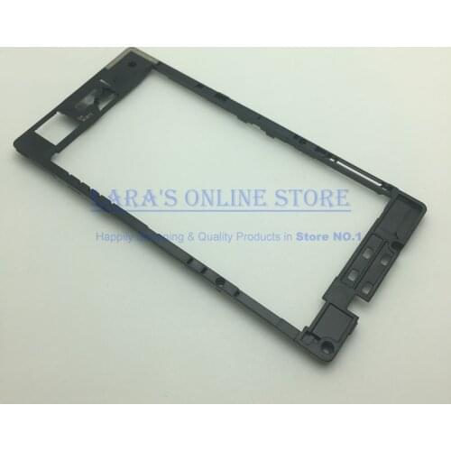 Original Z3 Compact Rear Housing Middle Plate Frame Spare Part for Sony Xperia Z3 Compact Mini Back Rear Frame Supporting Cover
