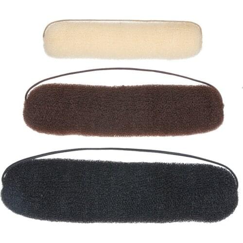 New Hair Dispenser Sponge Rubber Band Strip Hair Curler Hair Donut Braiders Hair Bun Maker Hair Styling Tools Accessories