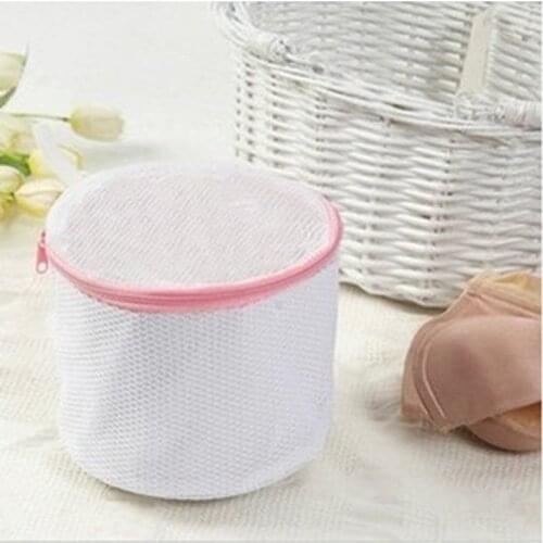Underwear Bra Wash Bags Laundry Home Storage Bags Bras Nylon Cylinder Bags Protect Clothes Mesh Bathroom Storage Container Cases