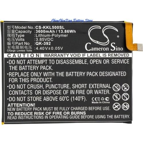 Cameron Sino High Quality Battery QK-392 for 360 1509-A00, Q5 Plus, For Qihoo 1509-A00, 360 Q5 Plus