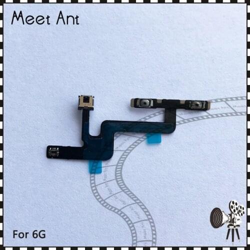 High Quality For iphone 6 6G 6 Plus and 6S Plus Volume Control Button Mute Lock Switch flex cable Repair Parts