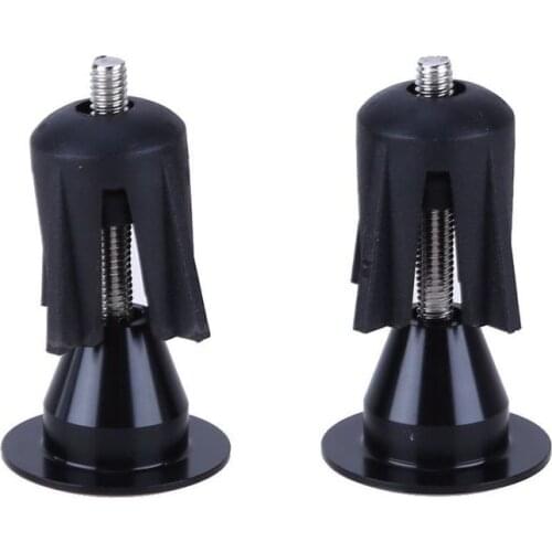 1Pair Bike Handlebar Cap Bicycle Grips Aluminum Alloy Bike Handlebar End Lock-On Plugs Bar Grips Caps Covers Bicycle Parts